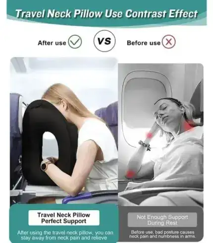Leosporr Inflatable Travel Pillow