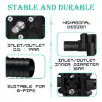 Hand Drill Pump Self-Priming Water Transfer Pump Portable