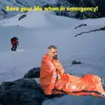 Emergency Camping Thermal Sleeping Bag.