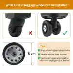Luggage Wheel Protection Cover