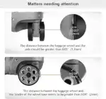 Luggage Wheel Protection Cover