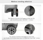 Luggage Compartment Wheel Protection Cover